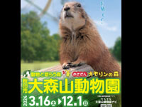 【秋田市】「大森山動物園」が3月16日から通常開園スタートします