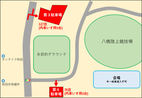 駐車場案内図