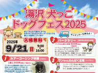 【湯沢市】「湯沢犬っこドッグフェス」を小町の郷公園で9月21日開催！