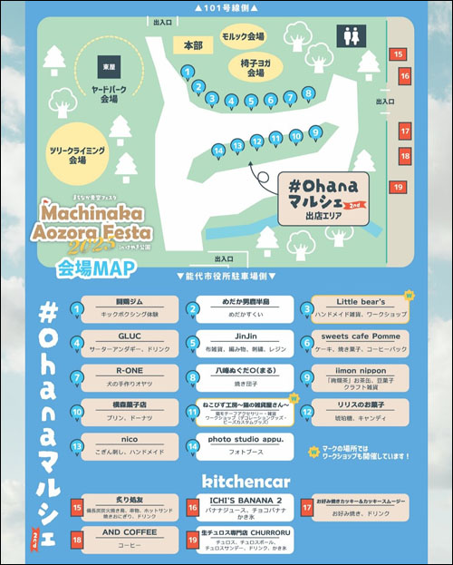 Ohanaマルシェ内容2
