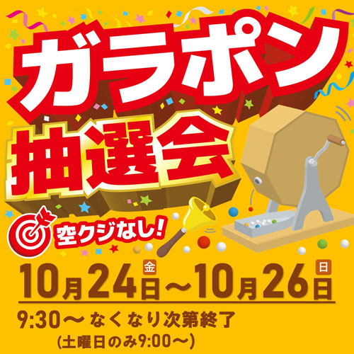 ガラポン抽選会