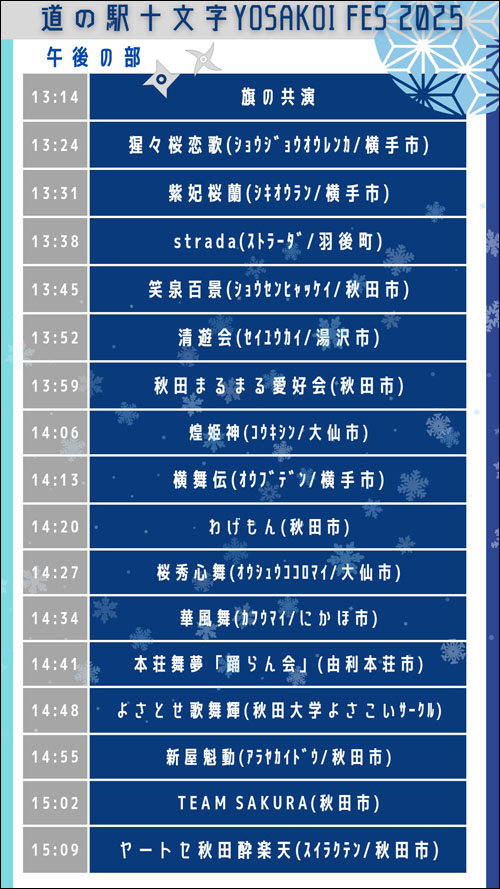 タイムスケジュール2