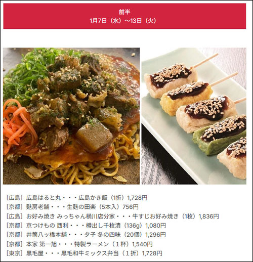 新旬祭 グルメパラダイス前半