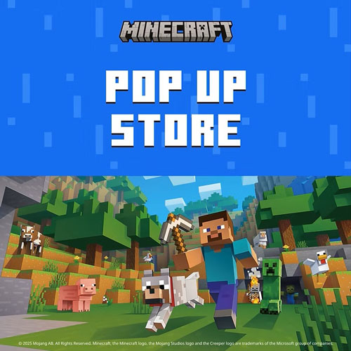 マインクラフト POP UP STORE告知