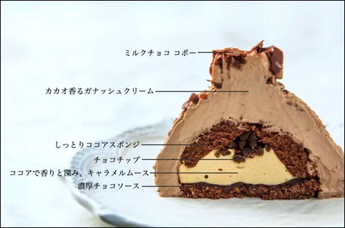 ひとりじめ とろ生チョコレートケーキ
