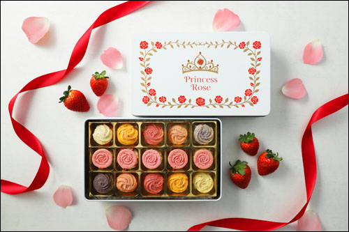 プリンセスローズ缶・ブーケ缶