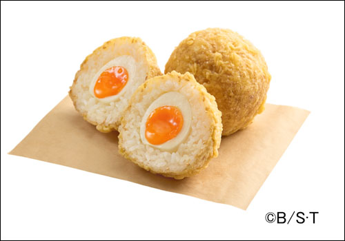 元気玉おむすび 半熟玉子入り