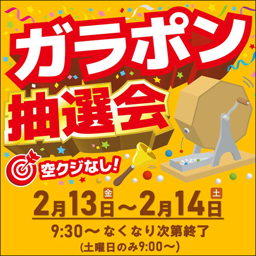 ガラポン抽選会