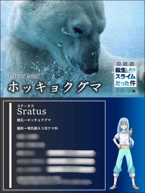 キャラパネルほか