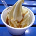 生キャラメルソフトクリーム