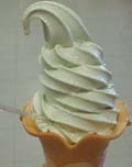 ししとうソフトクリーム
